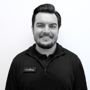 Sam Shepherd, Occupational Therapist and Certified Hand Therapist at Action Rehab The Hands Physio NSW, specialising in hand, wrist, and upper limb rehabilitation.